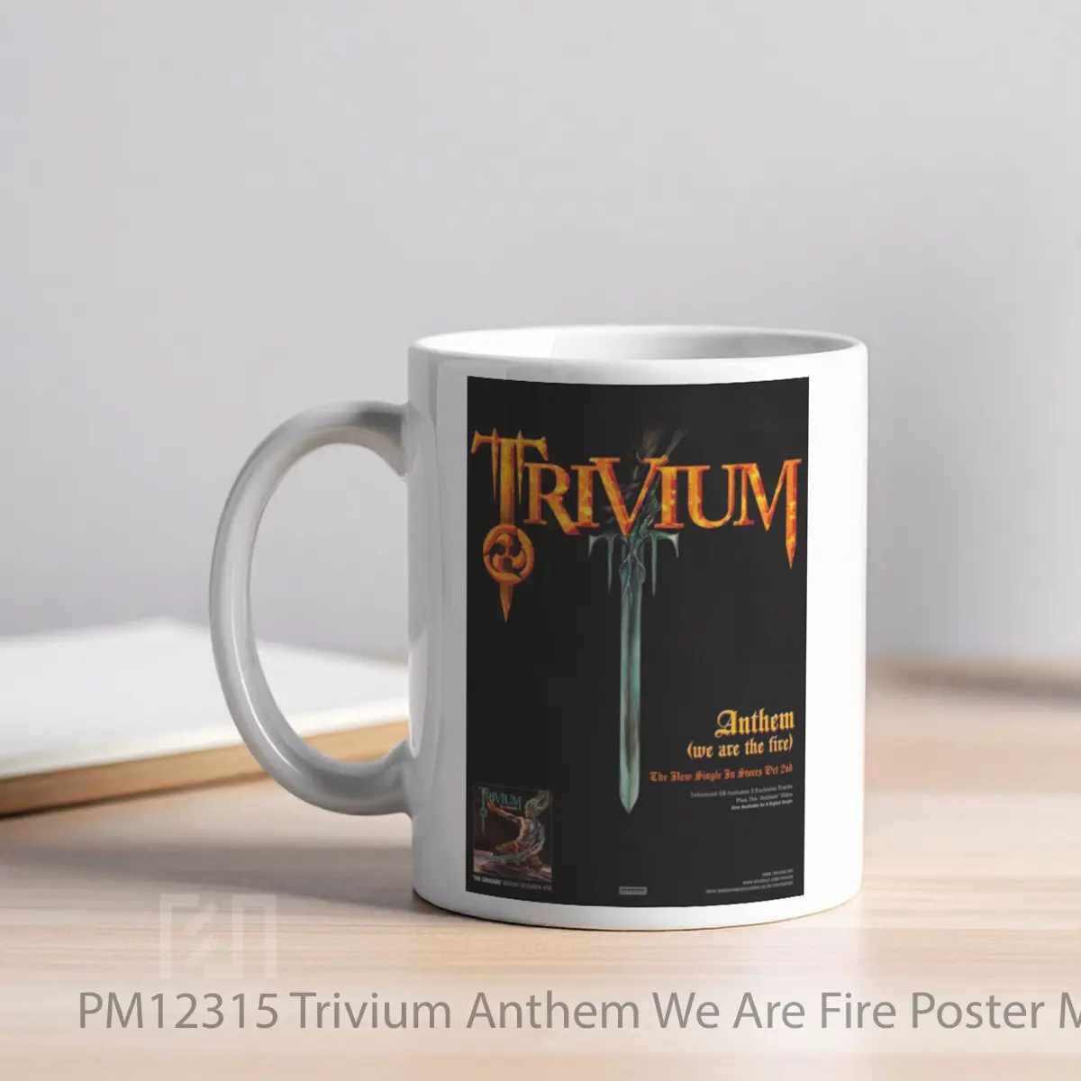 Mug Trivium Anthem We Are Fire MPM12315 - All-side / Desain