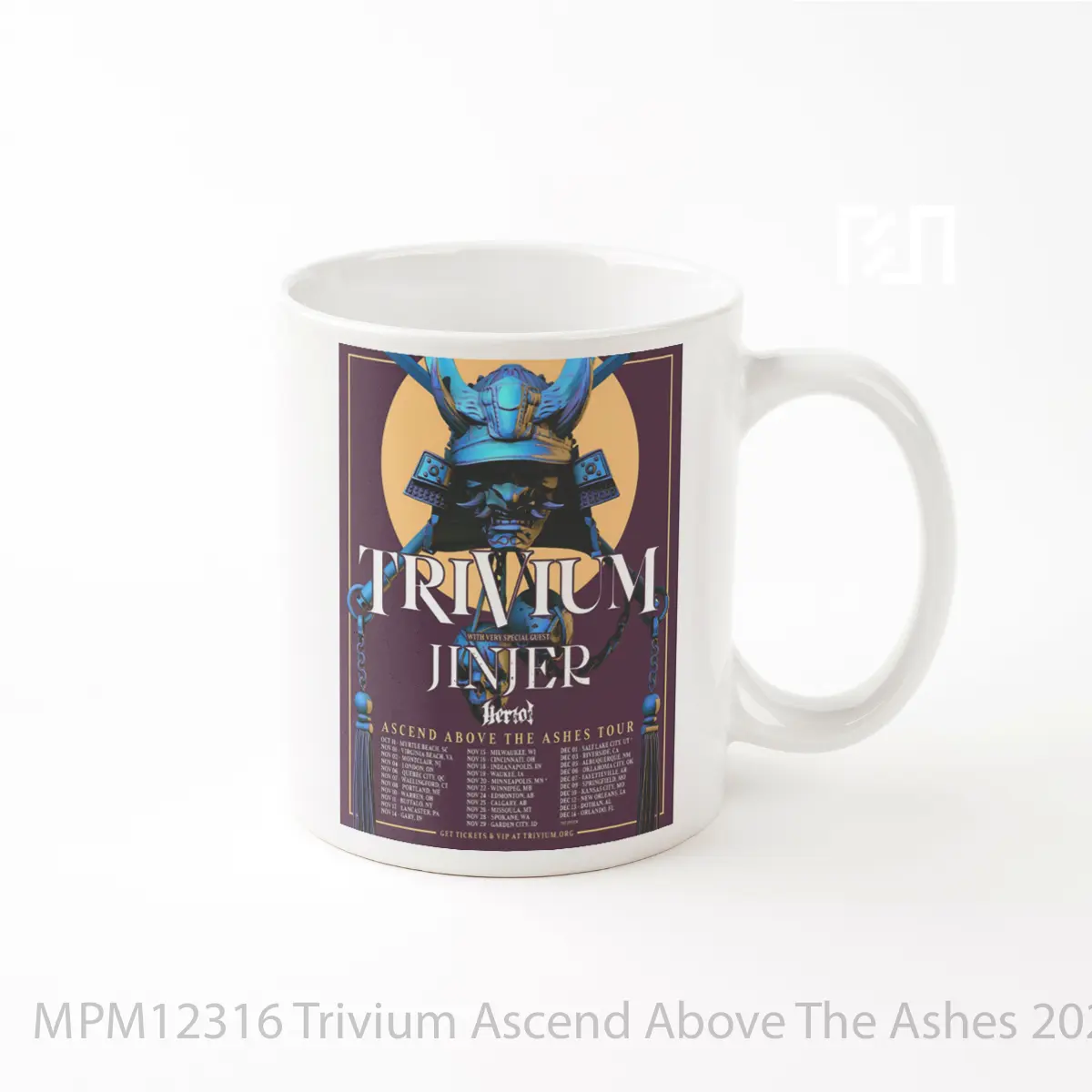 Mug Trivium Ascend Above The Ashes 2025 North America MPM12316