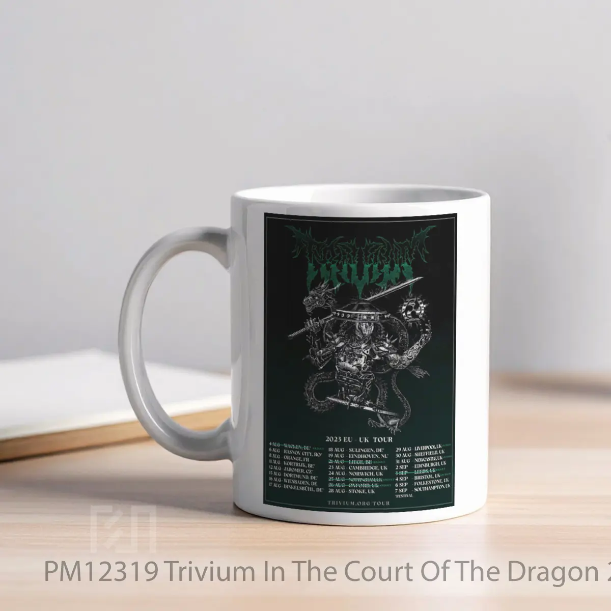 Mug Trivium In The Court Of The Dragon 2023 Uk Europ MPM12319 - All-side / Desain