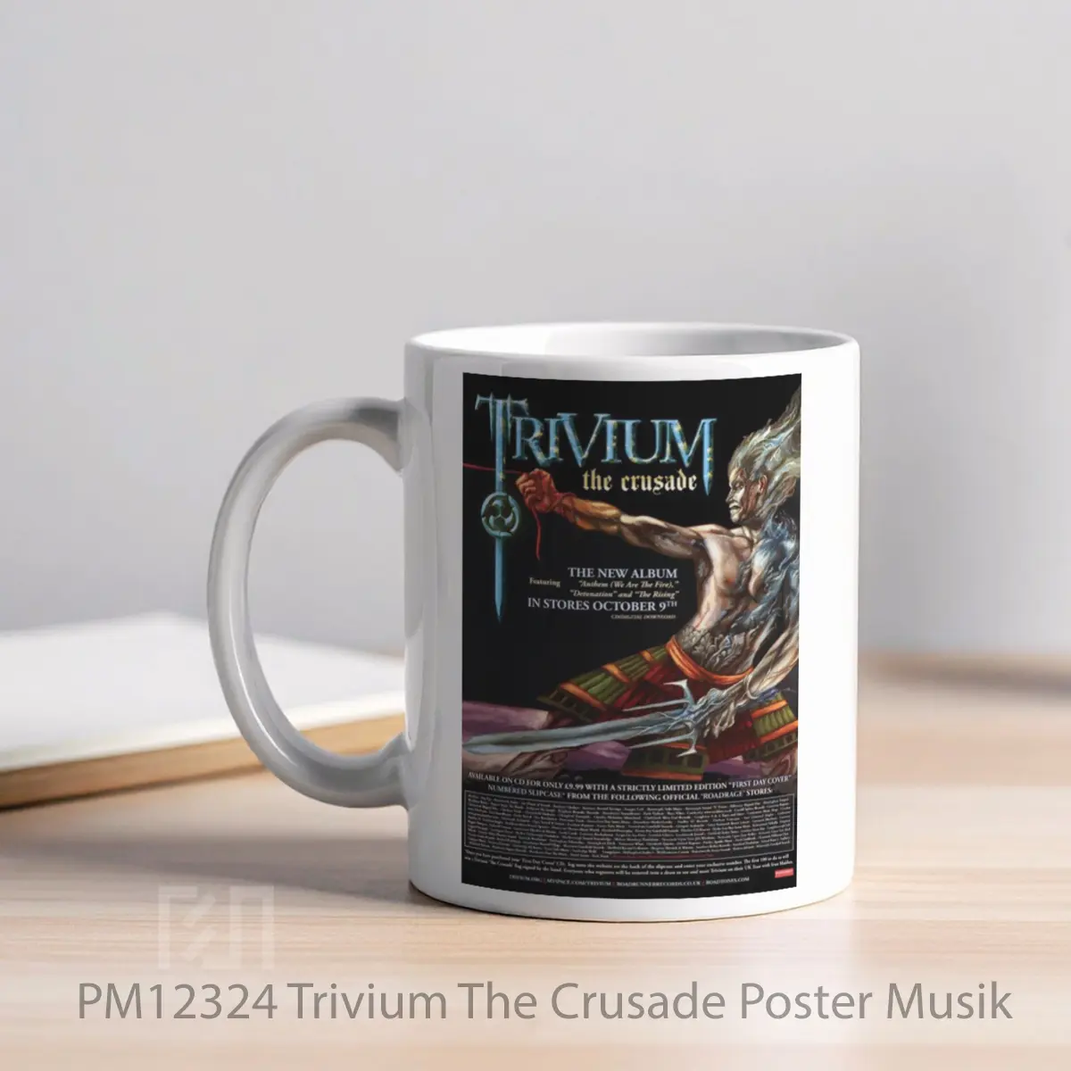 Mug Trivium The Crusade MPM12324 - All-side / Desain