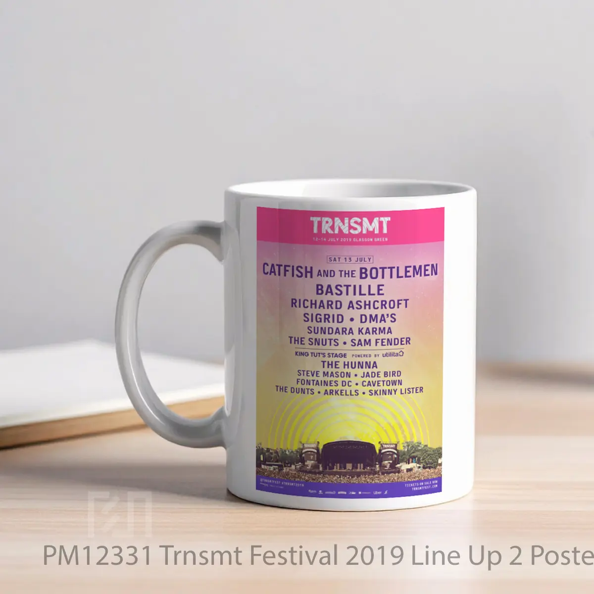 Mug Trnsmt Festival 2019 Line Up 2 MPM12331 - All-side / Desain