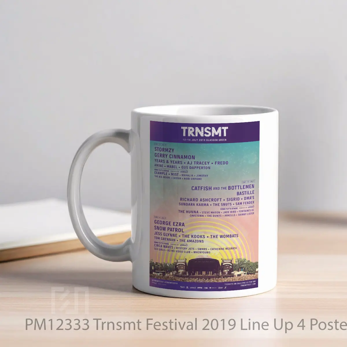 Mug Trnsmt Festival 2019 Line Up 4 MPM12333 - All-side / Desain