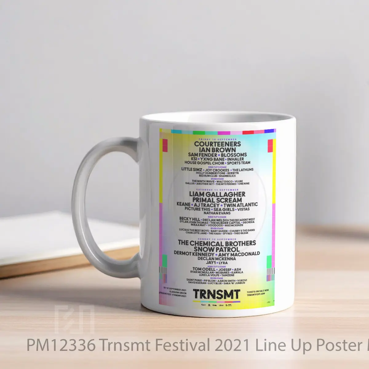 Mug Trnsmt Festival 2021 Line Up MPM12336 - All-side / Desain