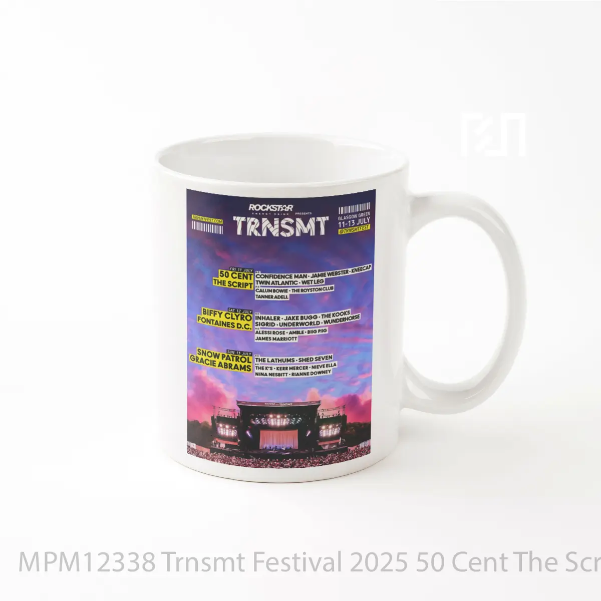 Mug Trnsmt Festival 2025 50 Cent The Script Biffy Clyro Snow Patrol Line Up MPM12338