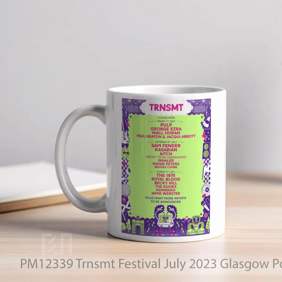 Mug Trnsmt Festival July 2023 Glasgow MPM12339 - All-side / Desain