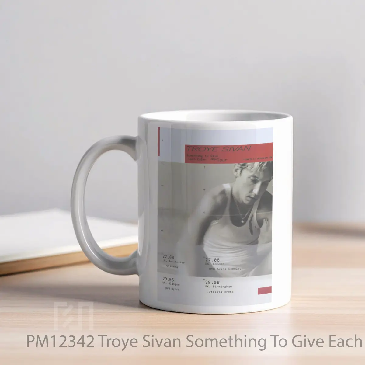Mug Troye Sivan Something To Give Each Other Uk Tour 2024 MPM12342 - All-side / Desain
