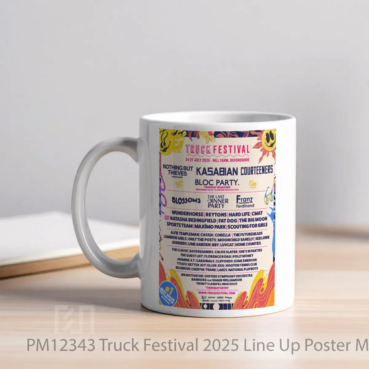 Mug Truck Festival 2025 Line Up MPM12343 - All-side / Desain