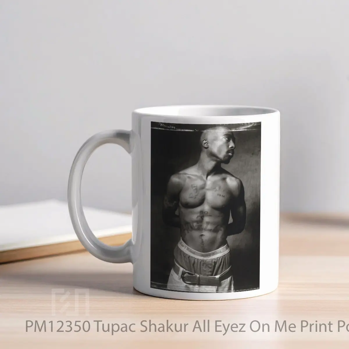 Mug Tupac Shakur All Eyez On Me Print MPM12350 - All-side / Desain
