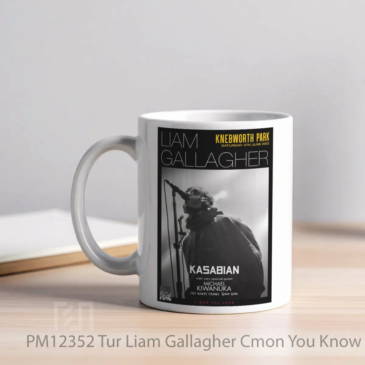 Mug Tur Liam Gallagher Cmon You Know 2022 Knebworth MPM12352 - All-side / Desain