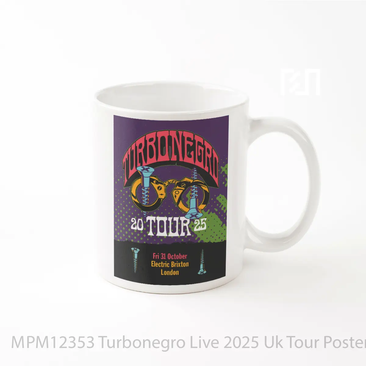 Mug Turbonegro Live 2025 Uk Tour MPM12353