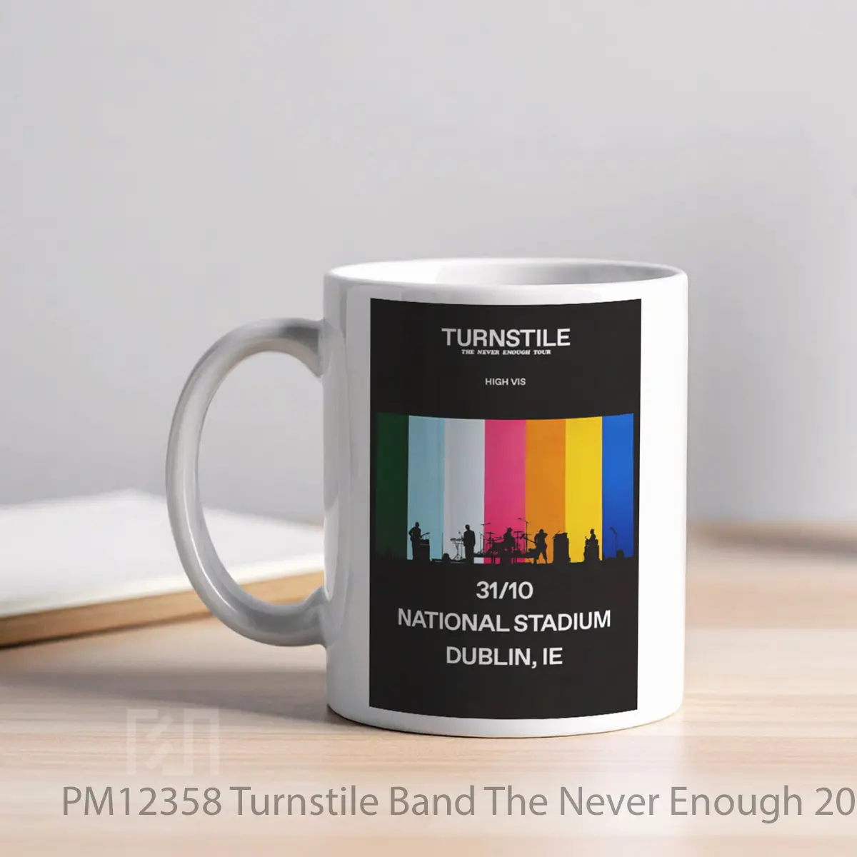 Mug Turnstile Band The Never Enough 2025 Tour MPM12358 - All-side / Desain