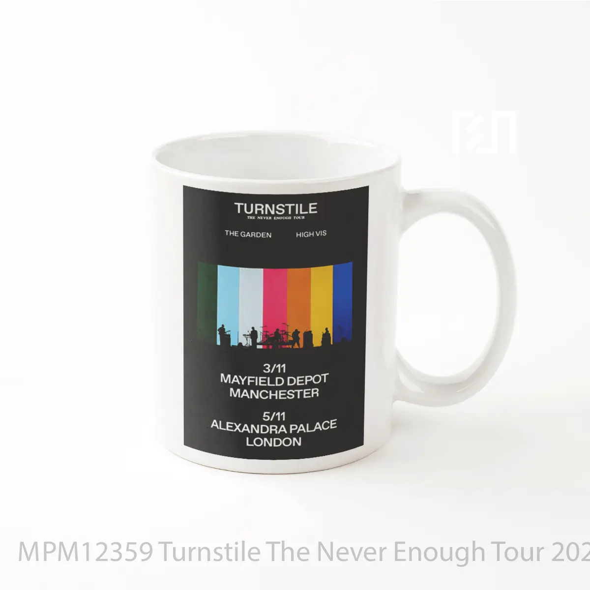 Mug Turnstile The Never Enough Tour 2025 Manchester MPM12359
