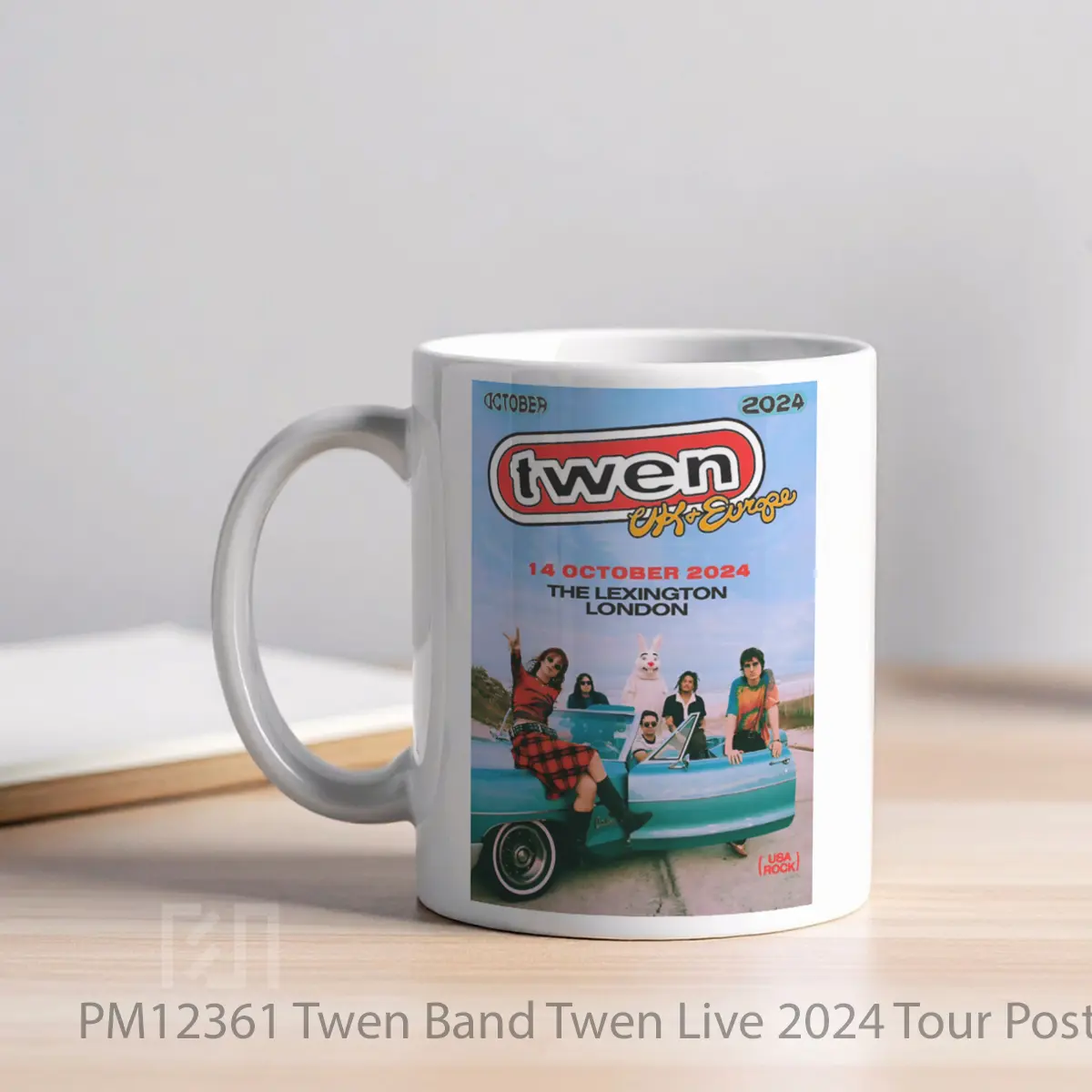 Mug Twen Band Twen Live 2024 Tour MPM12361 - All-side / Desain