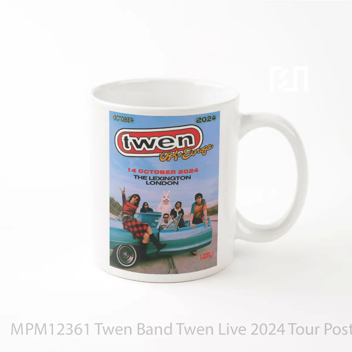 Mug Twen Band Twen Live 2024 Tour MPM12361