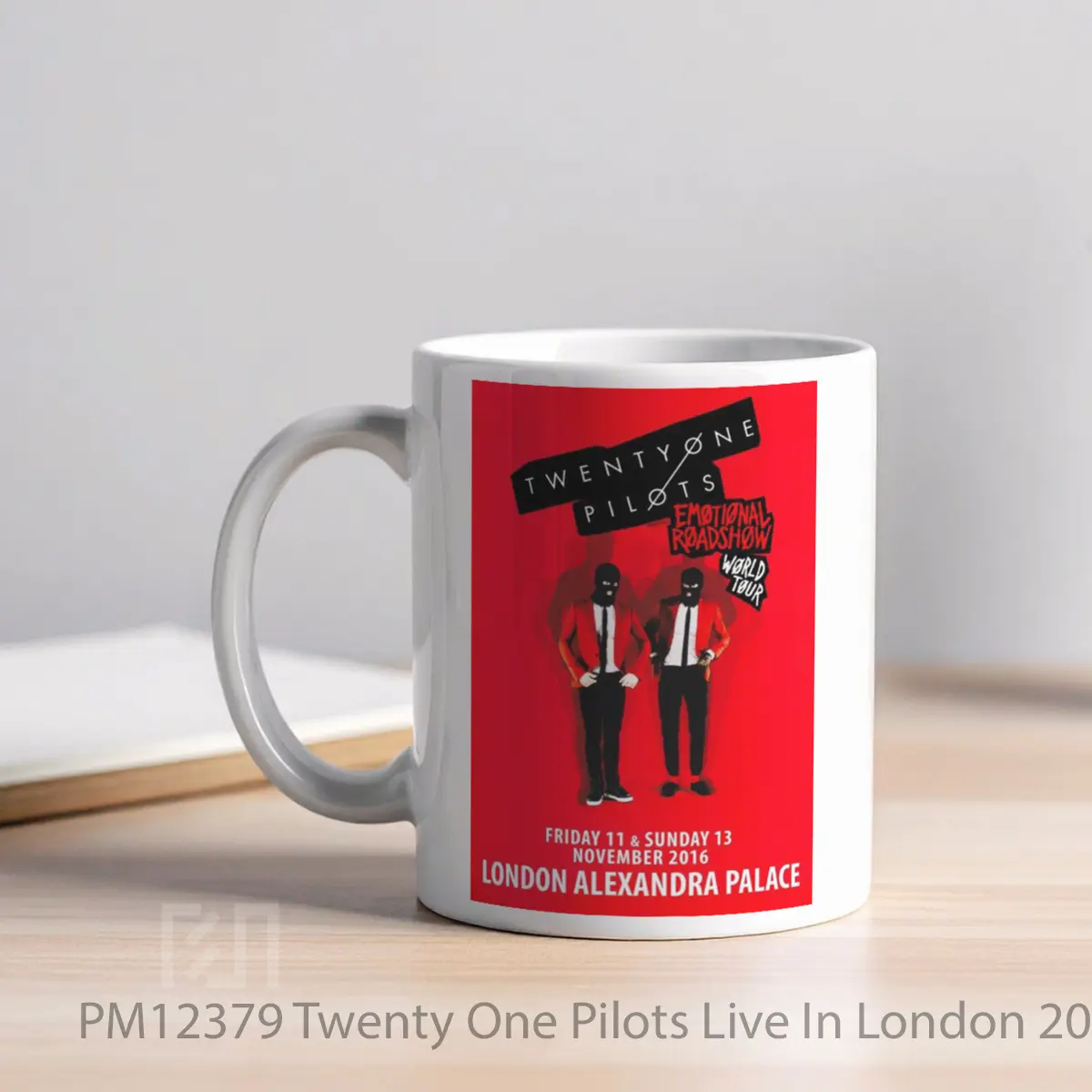 Mug Twenty One Pilots Live In London 2019 Alexandra Palace MPM12379 - All-side / Desain