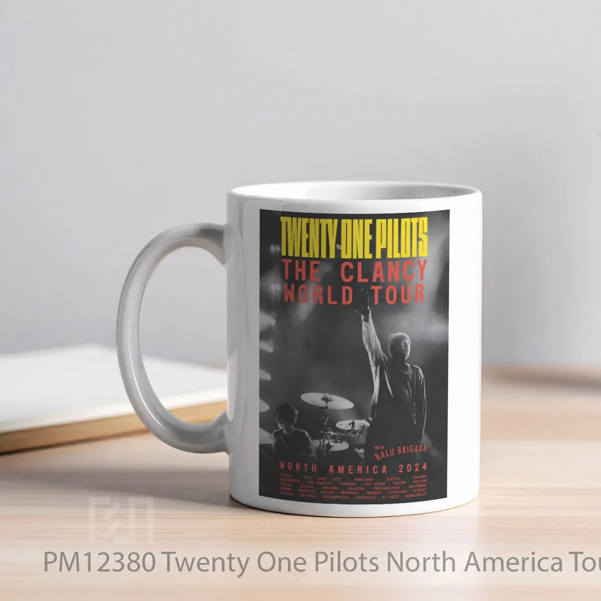 Mug Twenty One Pilots North America Tour 2024 MPM12380 - All-side / Desain