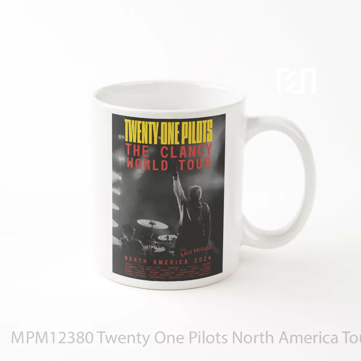 Mug Twenty One Pilots North America Tour 2024 MPM12380