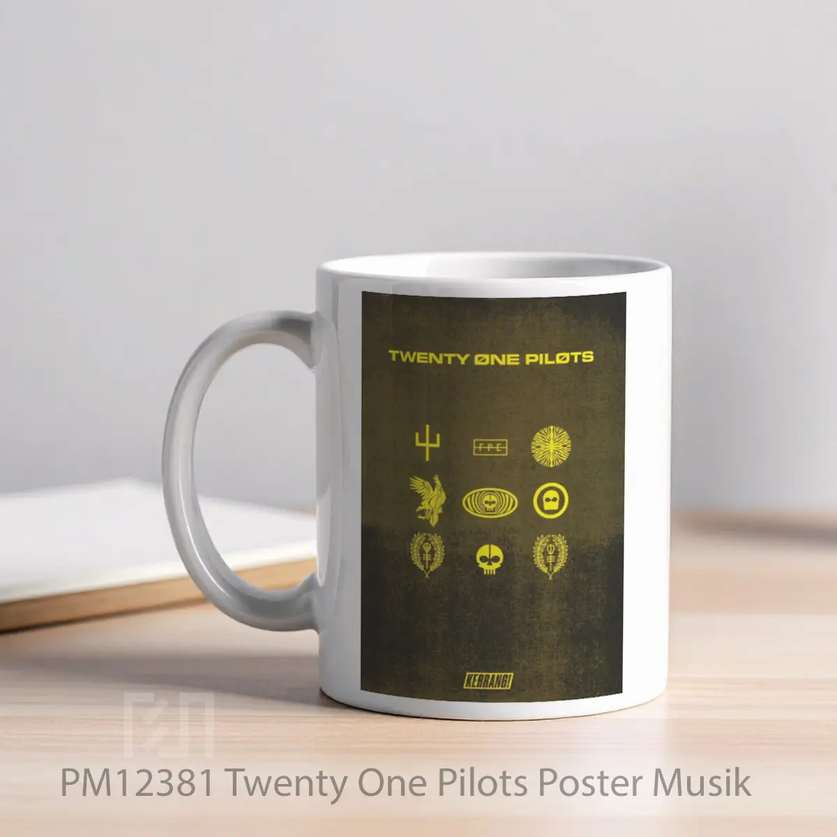 Mug Twenty One Pilots MPM12381 - All-side / Desain