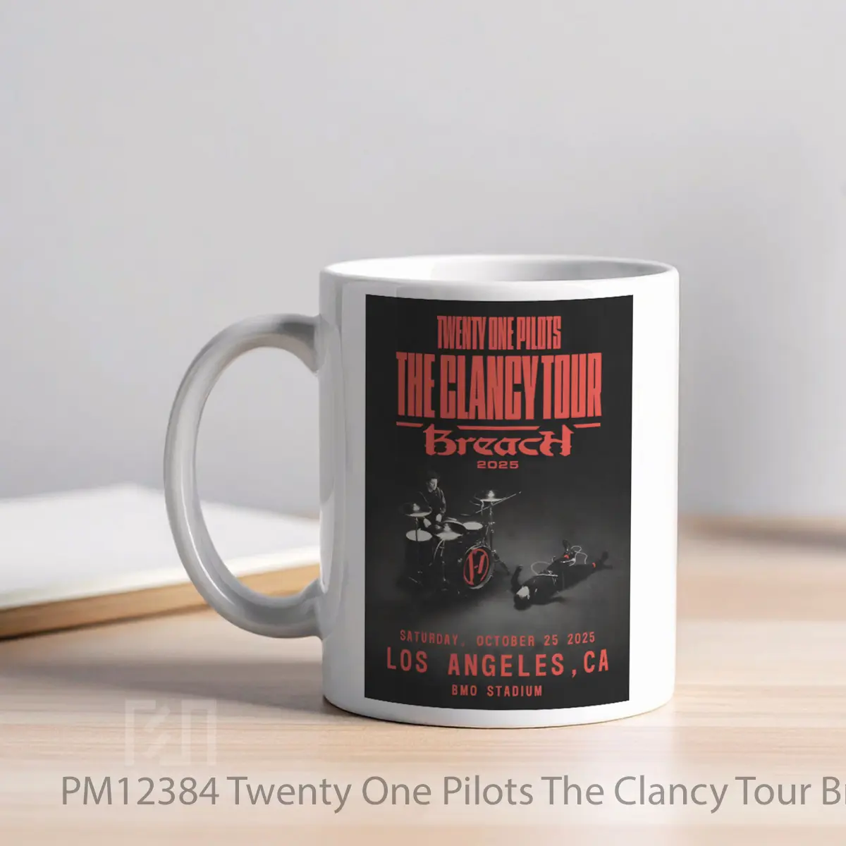 Mug Twenty One Pilots The Clancy Tour Breach 2025 Tour MPM12384 - All-side / Desain