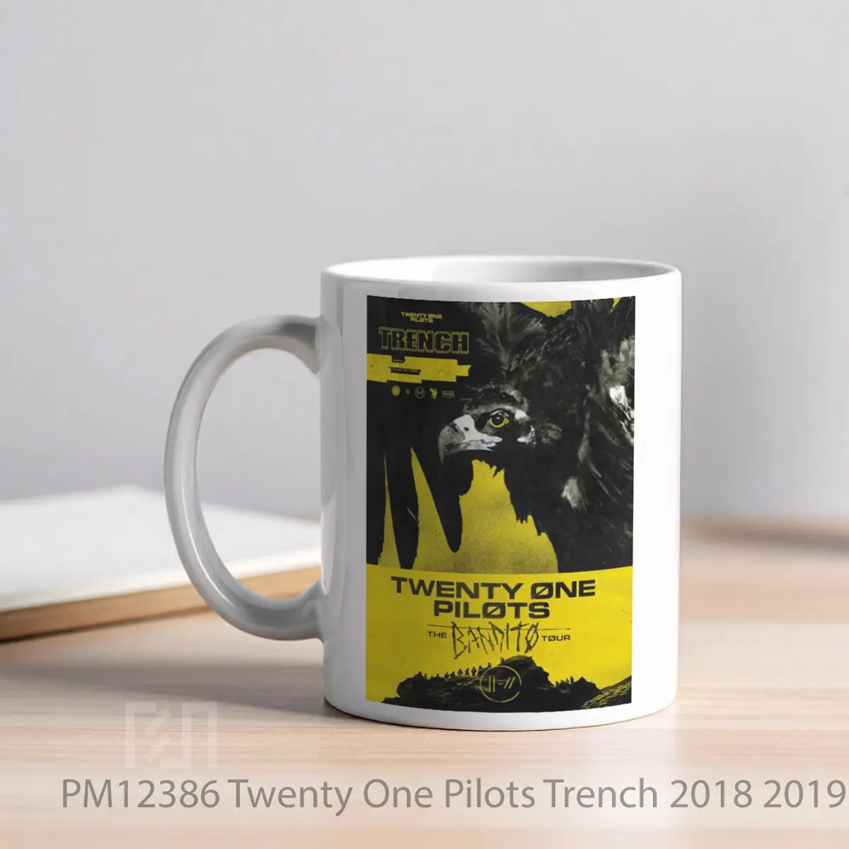 Mug Twenty One Pilots Trench 2018 2019 Bandito World Tour MPM12386 - All-side / Desain