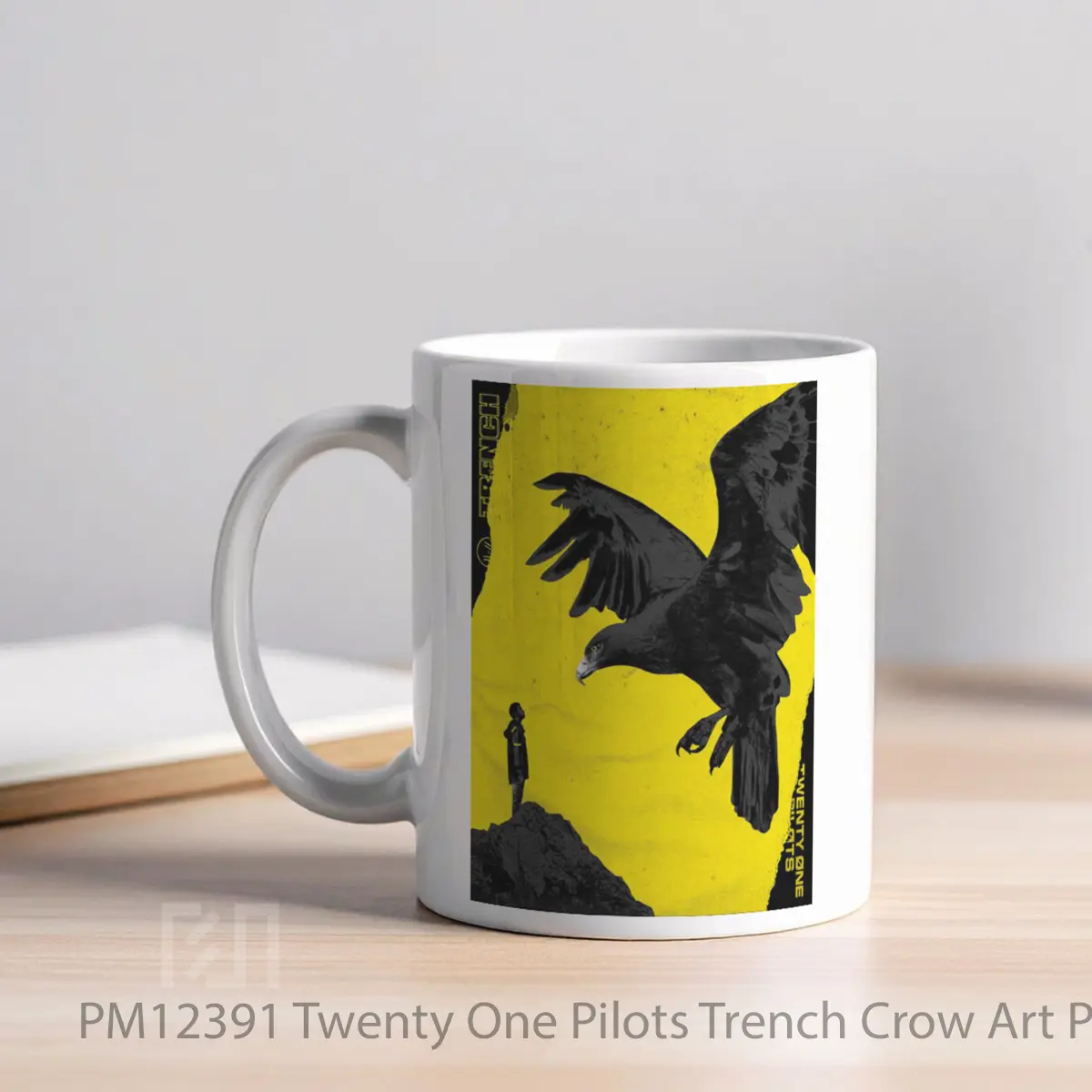 Mug Twenty One Pilots Trench Crow Art MPM12391 - All-side / Desain