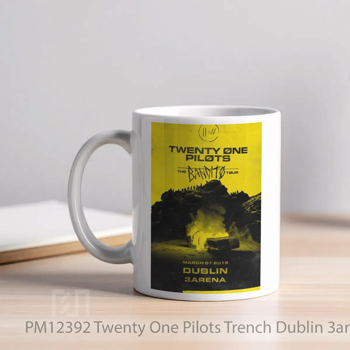 Mug Twenty One Pilots Trench Dublin 3arena 2019 MPM12392 - All-side / Desain