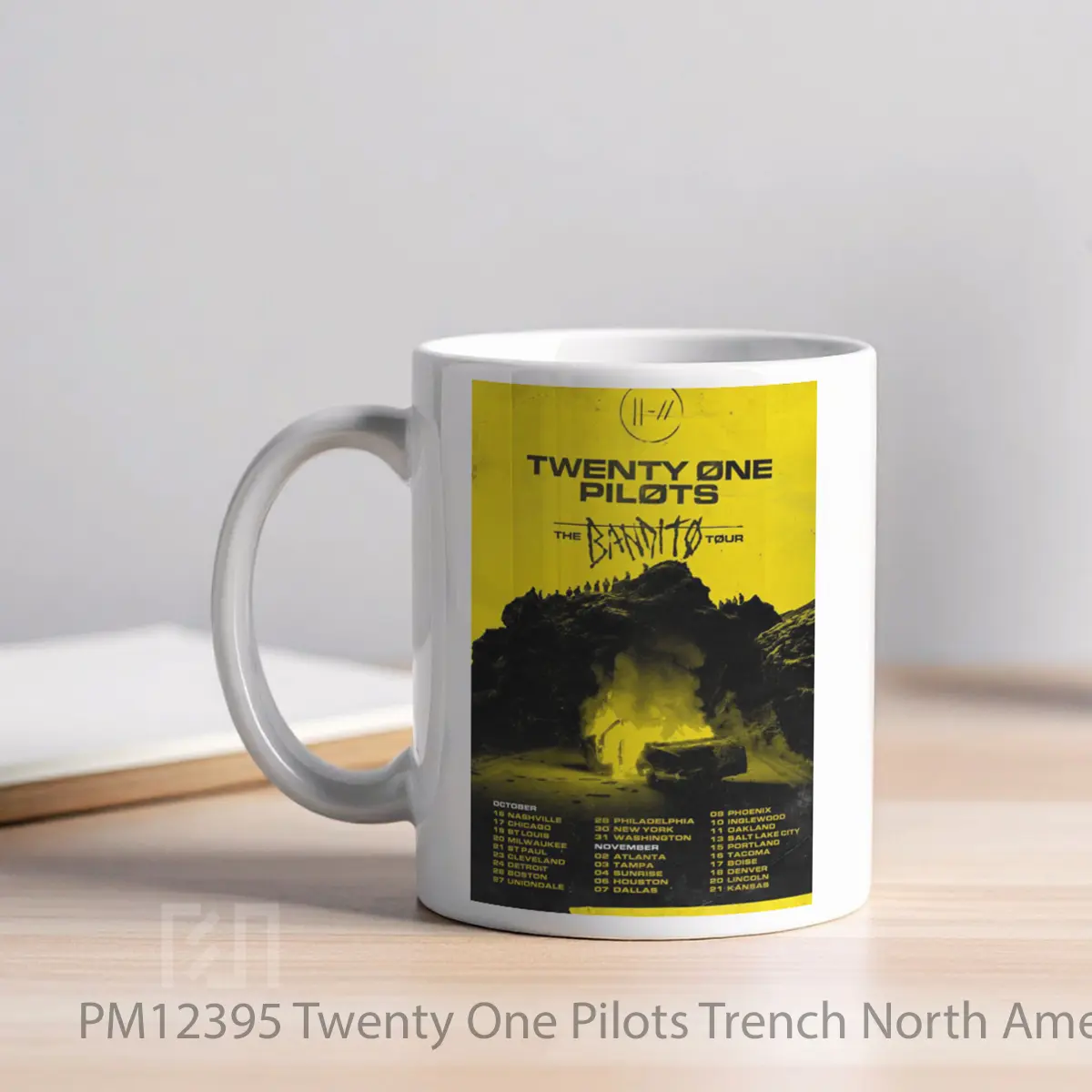 Mug Twenty One Pilots Trench North America Tour 2019 MPM12395 - All-side / Desain