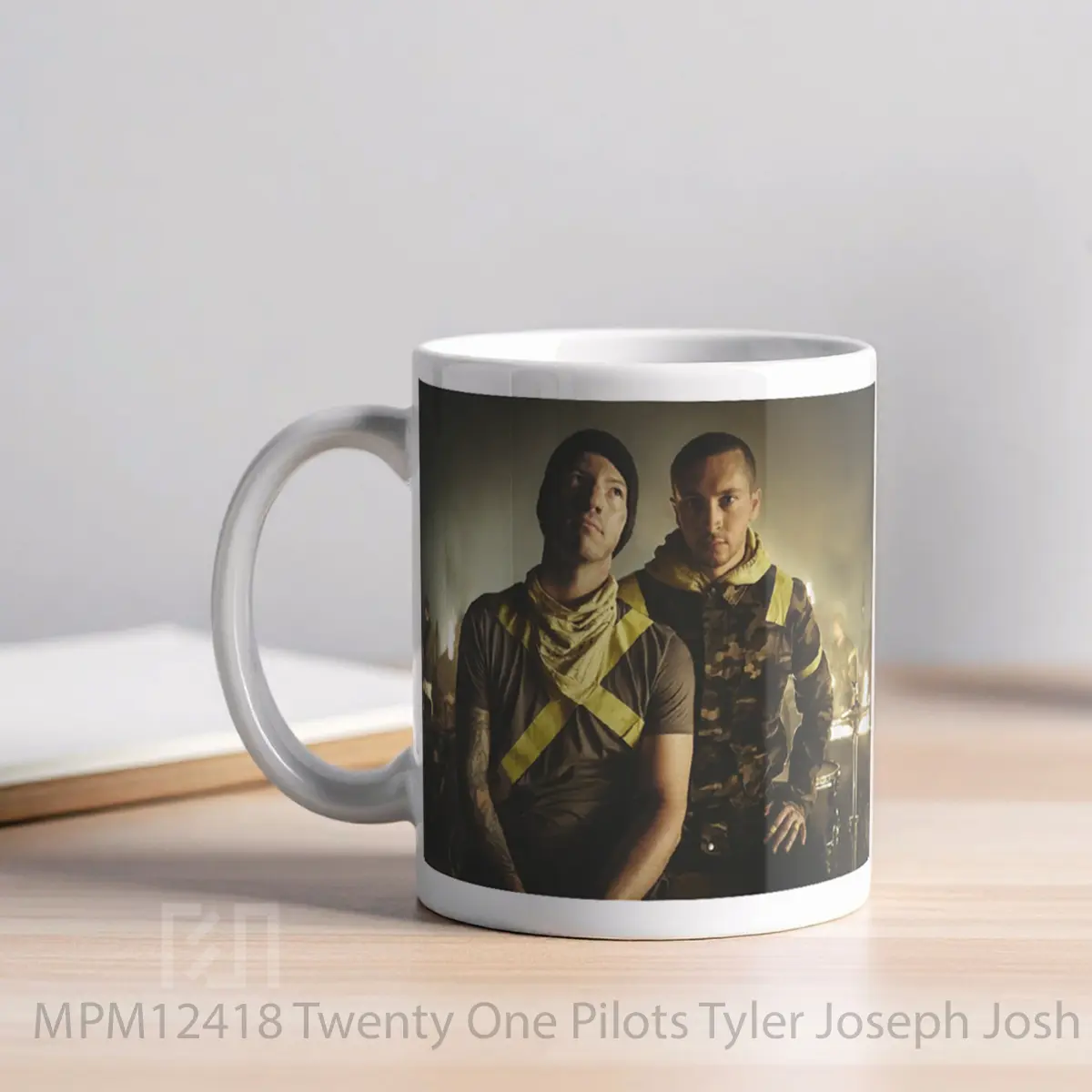 Mug Twenty One Pilots Tyler Joseph Josh Dun MPM12418 - All-side / Desain