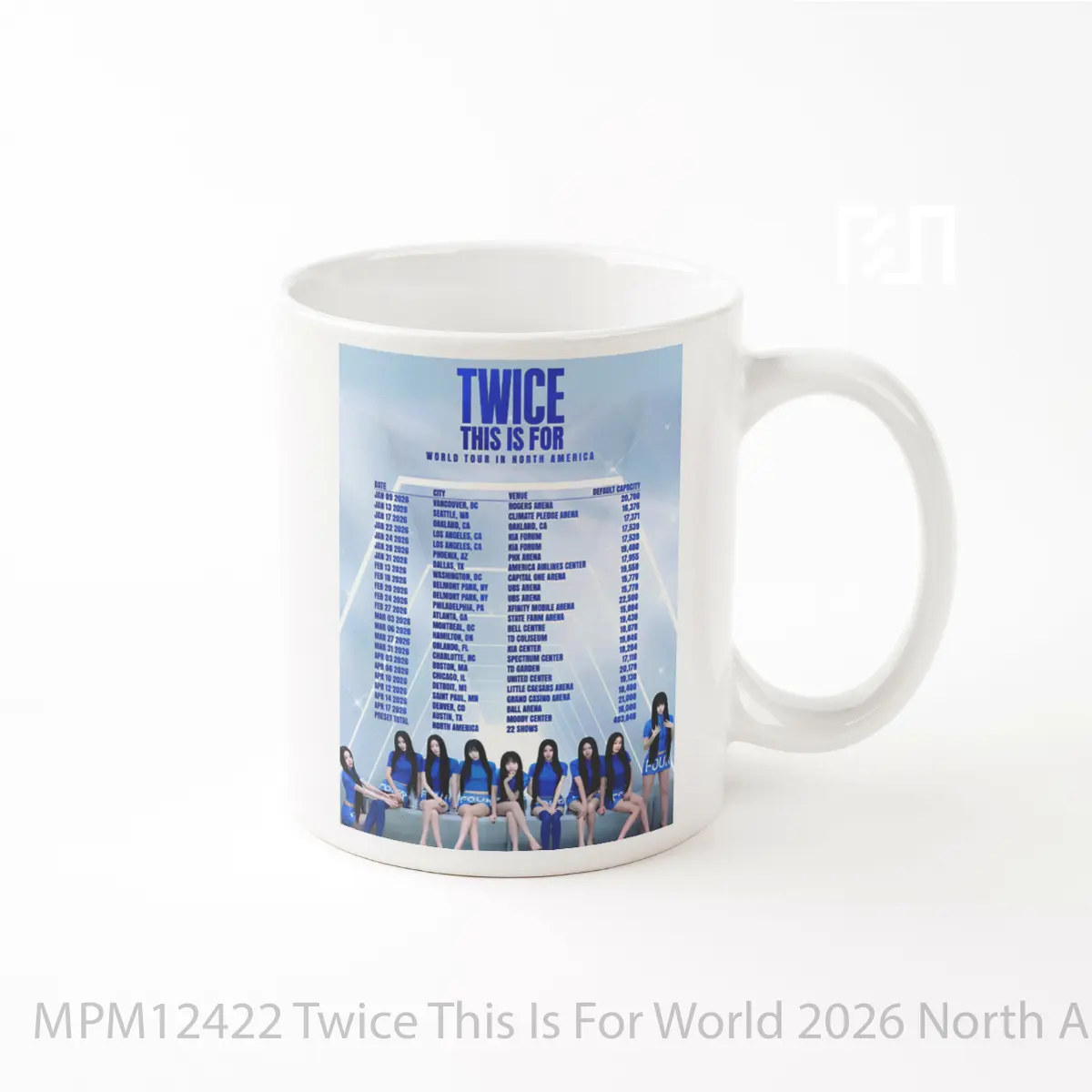 Mug Twice This Is For World 2026 North America Tour Alt MPM12422