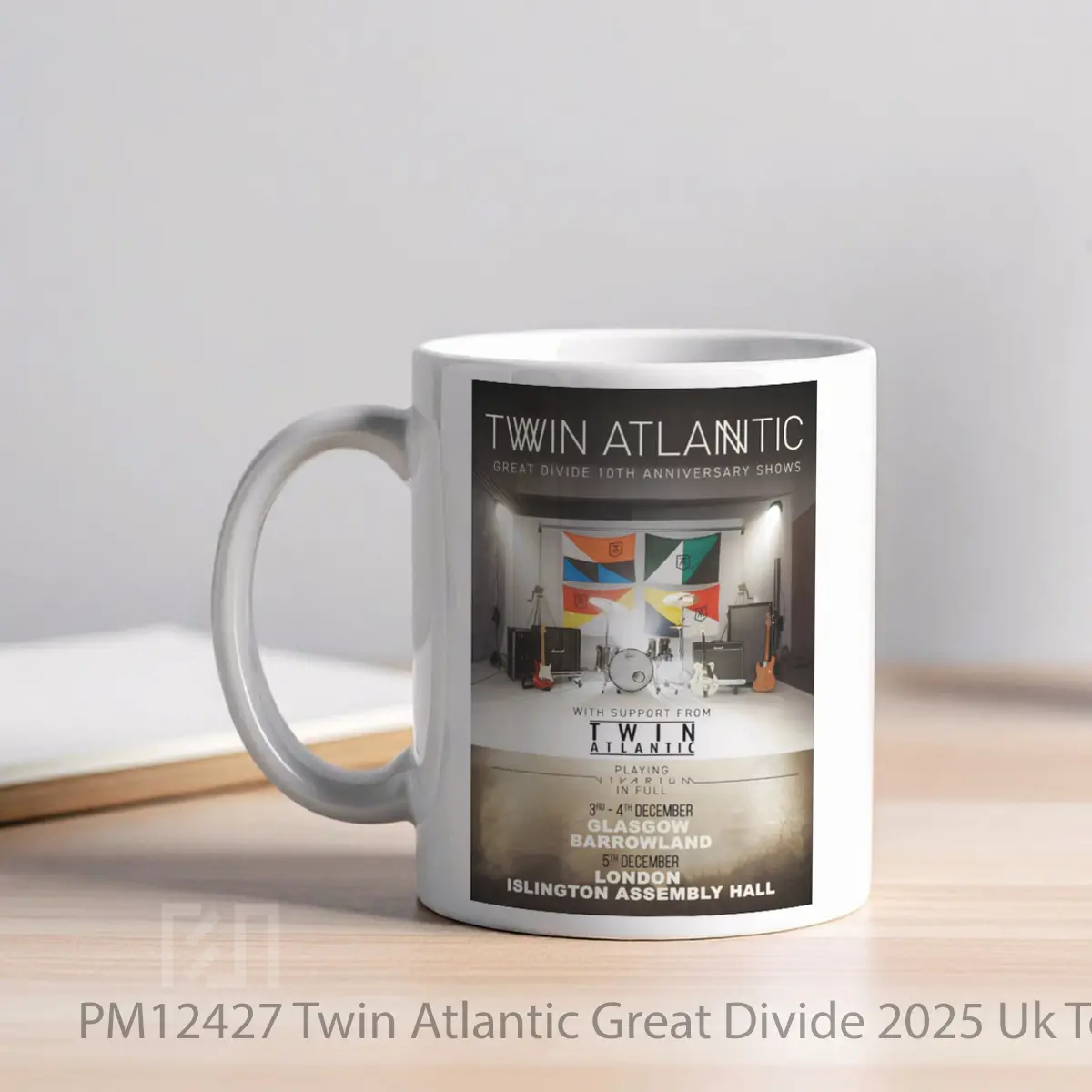 Mug Twin Atlantic Great Divide 2025 Uk Tour MPM12427 - All-side / Desain