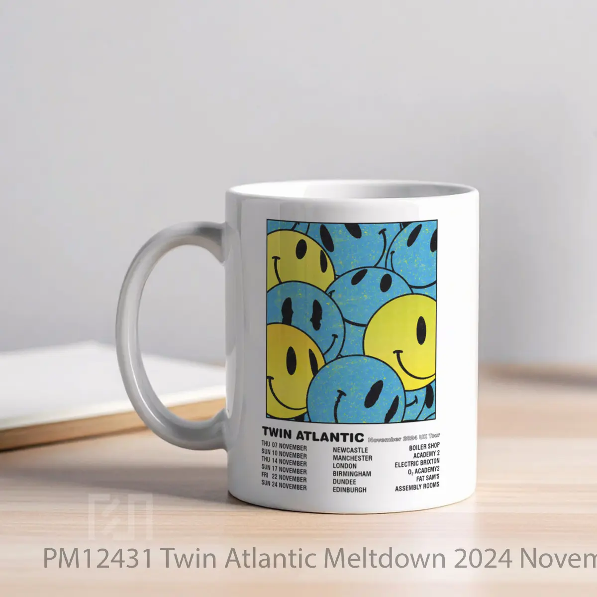 Mug Twin Atlantic Meltdown 2024 November Uk Tour Poste MPM12431 - All-side / Desain