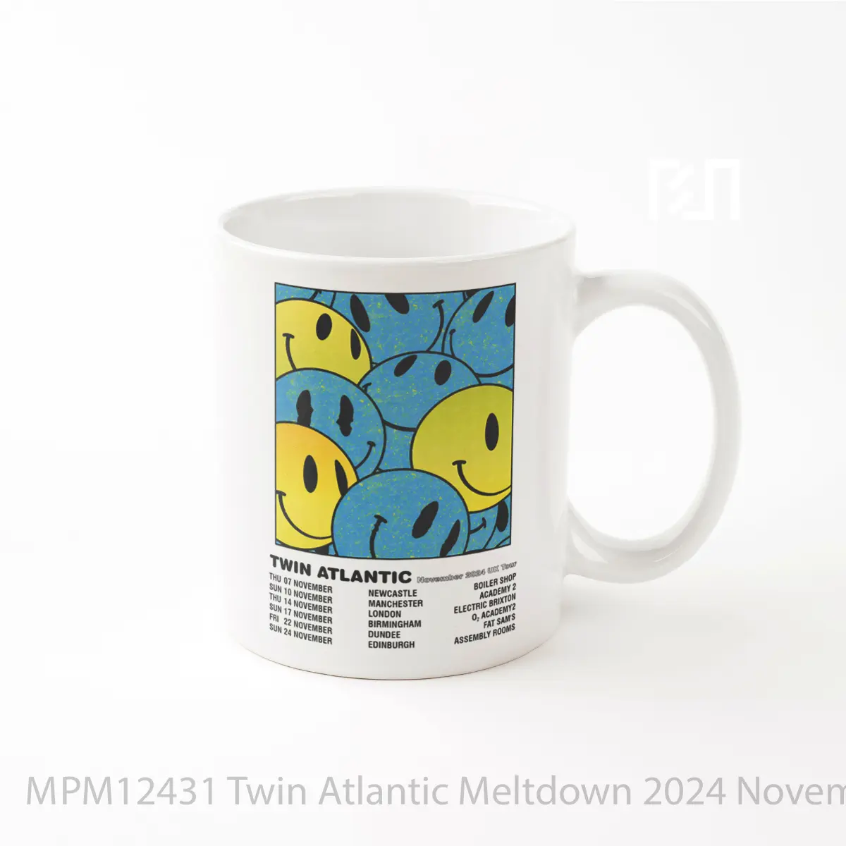 Mug Twin Atlantic Meltdown 2024 November Uk Tour Poste MPM12431