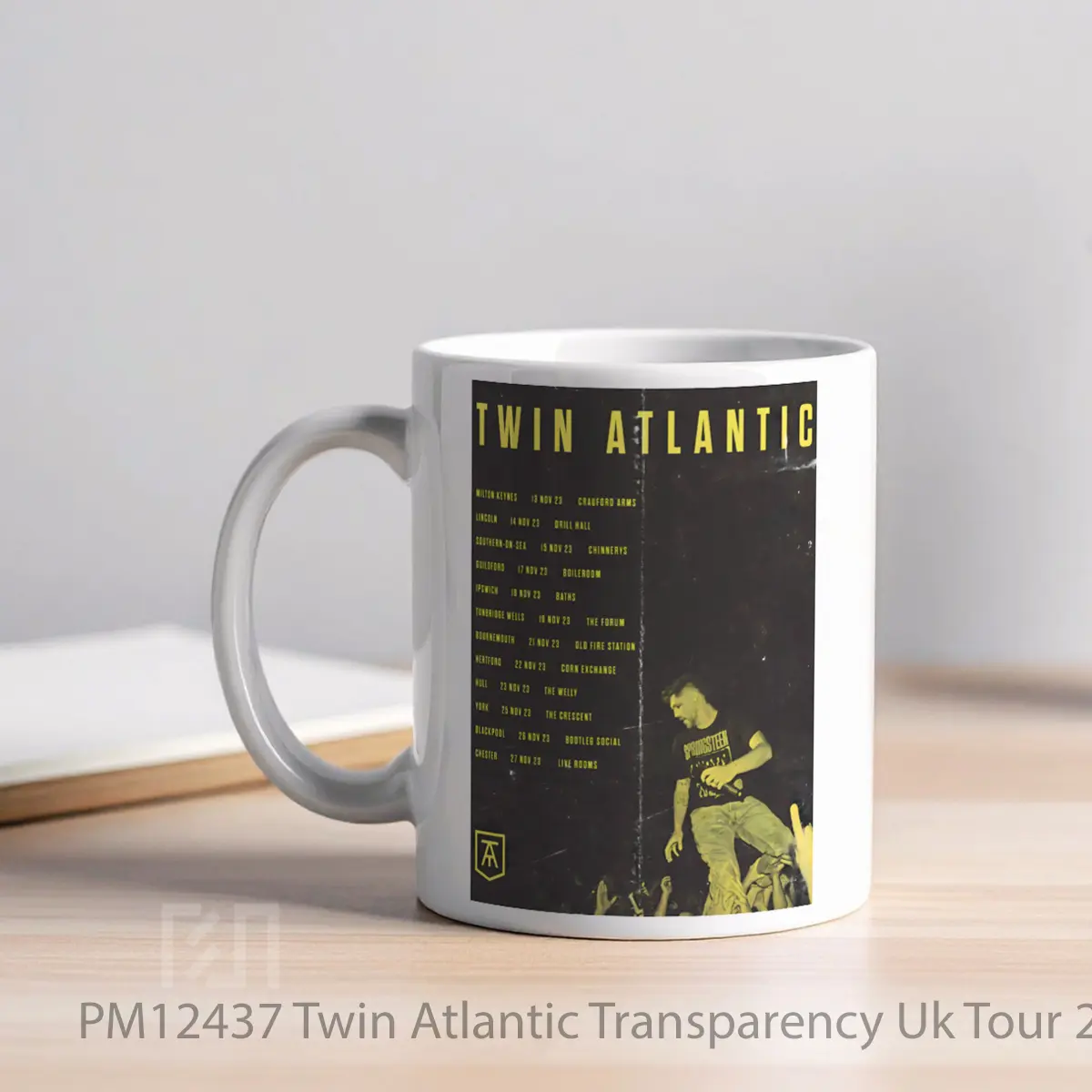 Mug Twin Atlantic Transparency Uk Tour 2023 MPM12437 - All-side / Desain