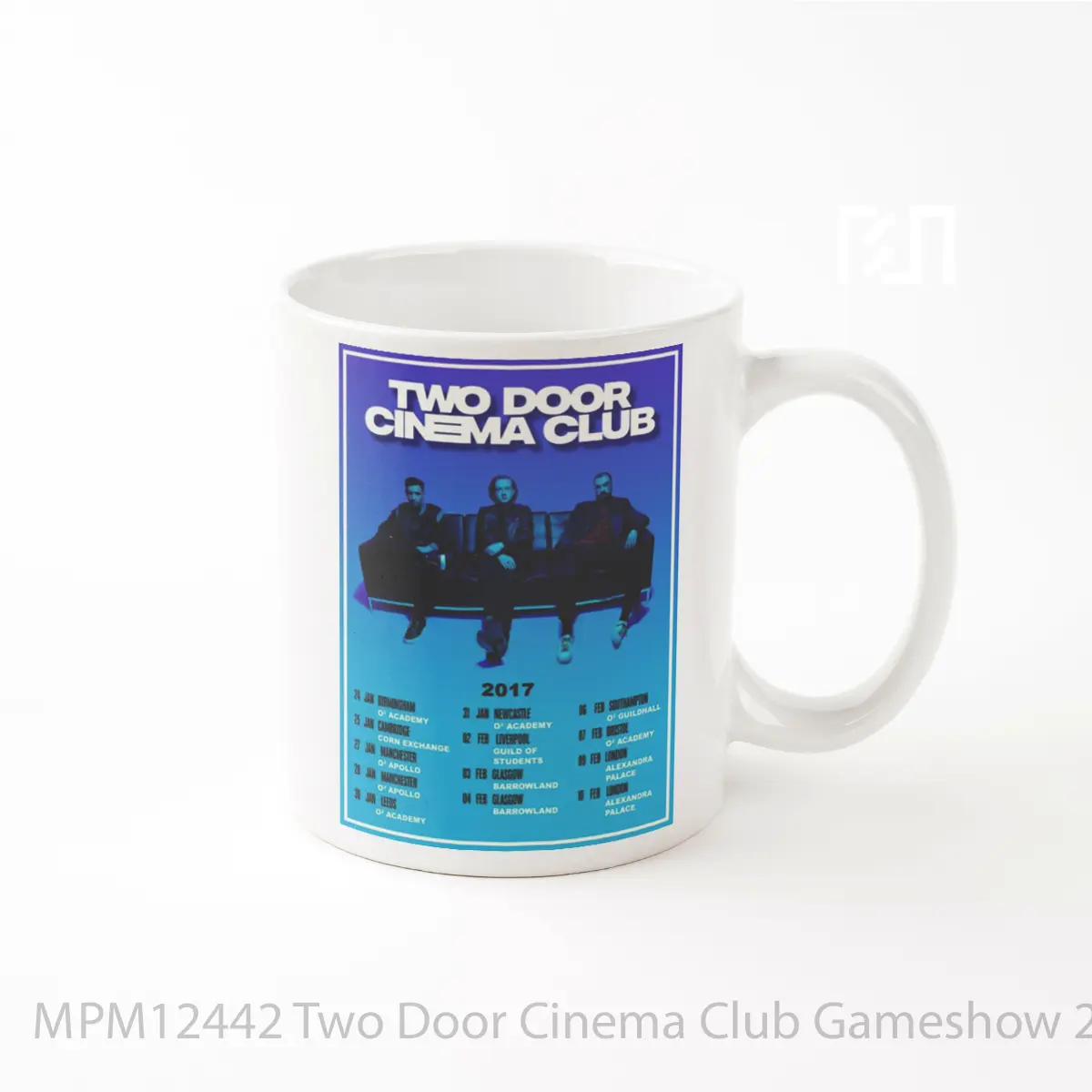 Mug Two Door Cinema Club Gameshow 2017 Uk Tour MPM12442