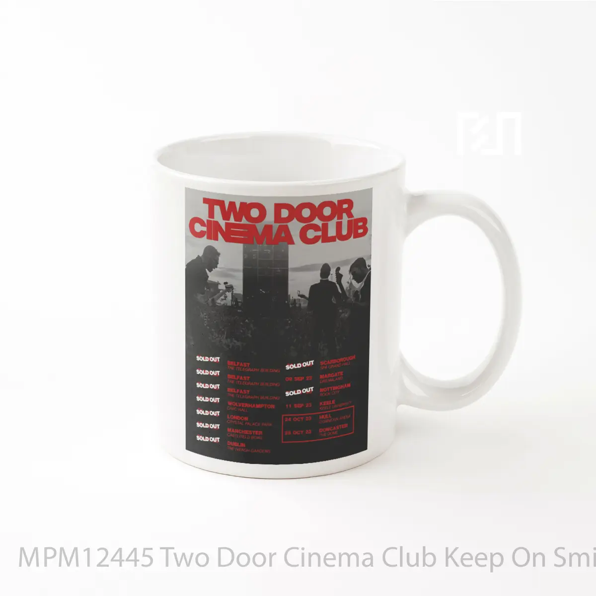 Mug Two Door Cinema Club Keep On Smiling Summer Uk Tour 2023 1 MPM12445