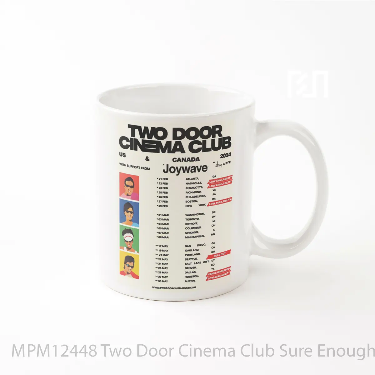 Mug Two Door Cinema Club Sure Enough MPM12448