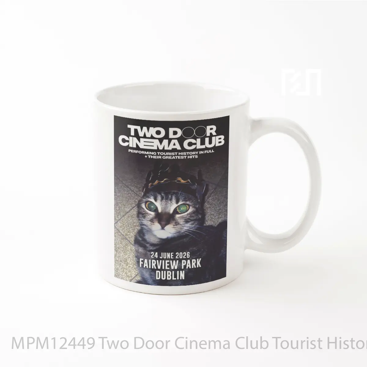 Mug Two Door Cinema Club Tourist History 2026 Ireland Tour 1 MPM12449