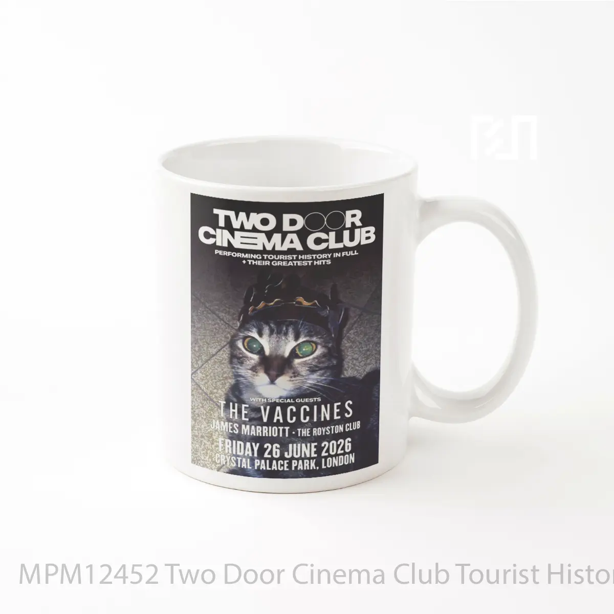 Mug Two Door Cinema Club Tourist History Uk Tour 2026 MPM12452