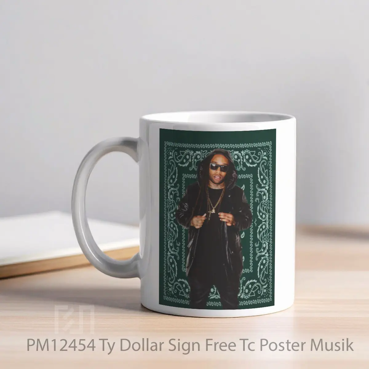 Mug Ty Dollar Sign Free Tc MPM12454 - All-side / Desain