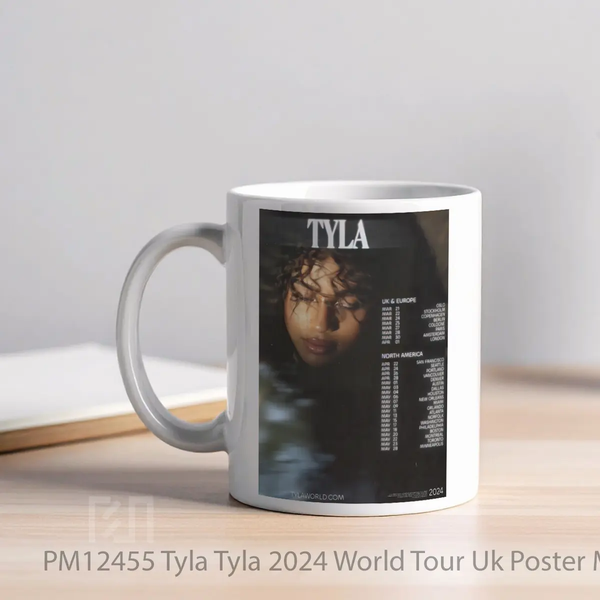 Mug Tyla Tyla 2024 World Tour Uk MPM12455 - All-side / Desain
