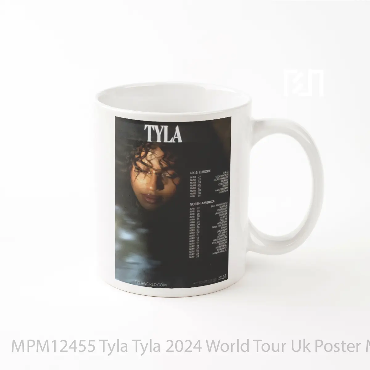 Mug Tyla Tyla 2024 World Tour Uk MPM12455