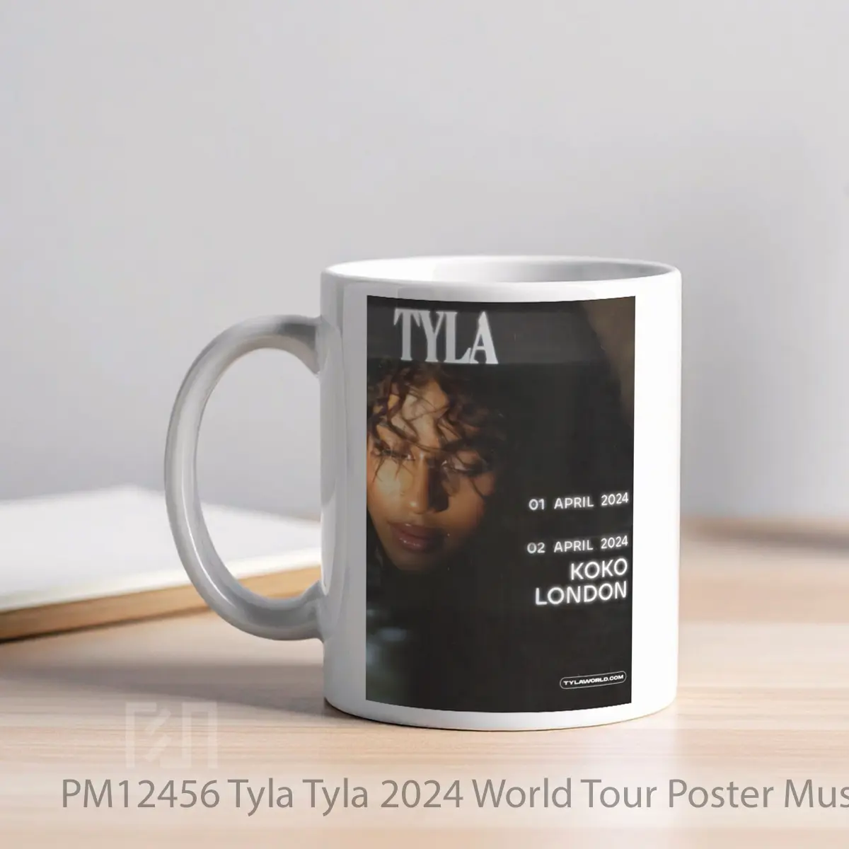 Mug Tyla Tyla 2024 World Tour MPM12456 - All-side / Desain