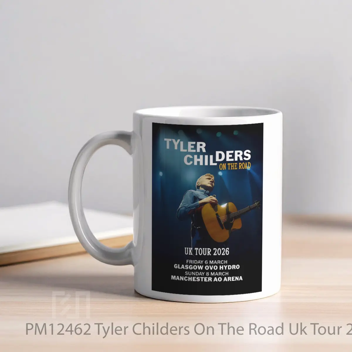 Mug Tyler Childers On The Road Uk Tour 2026 Glasgow Manchester MPM12462 - All-side / Desain