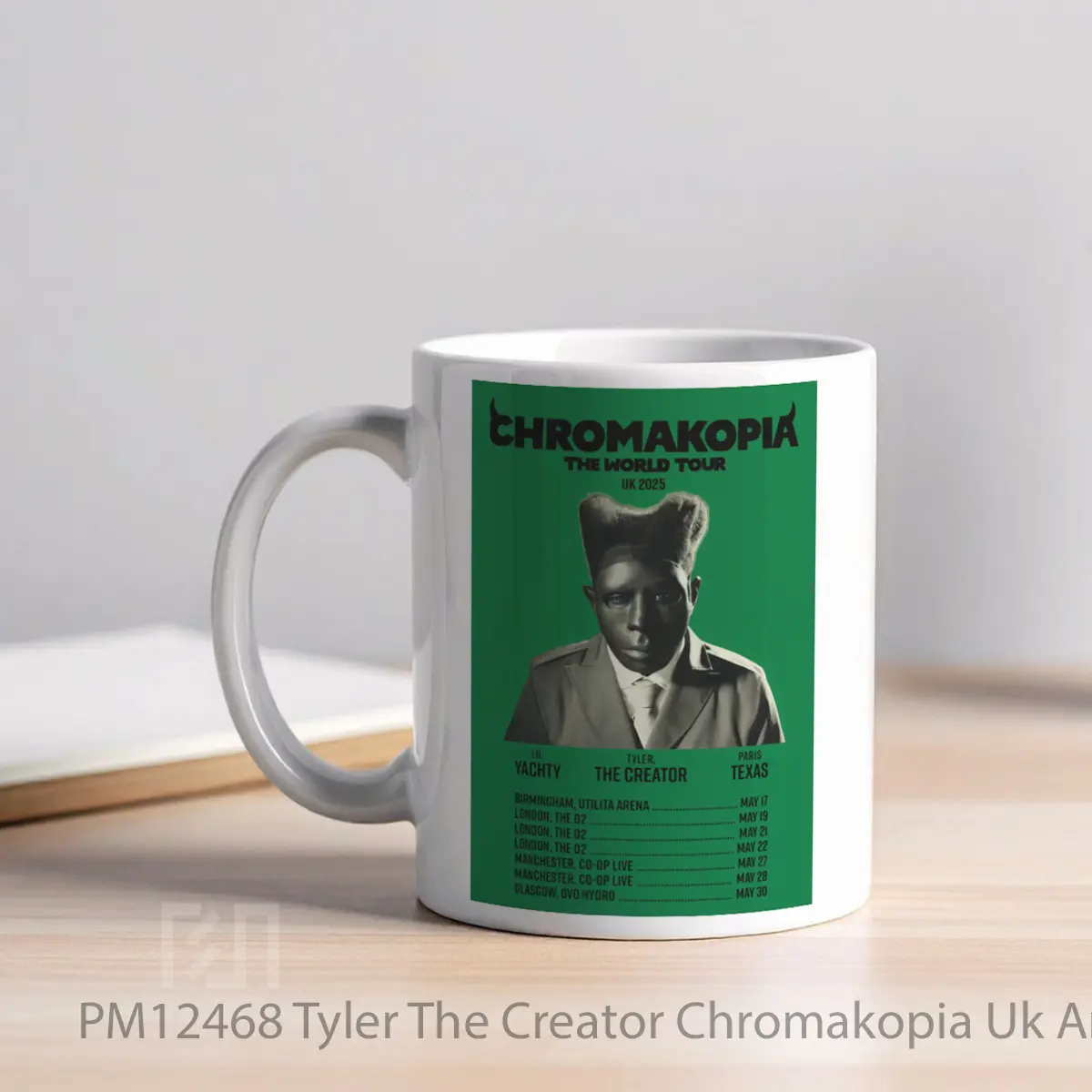 Mug Tyler The Creator Chromakopia Uk Arena Tour 2025 MPM12468 - All-side / Desain