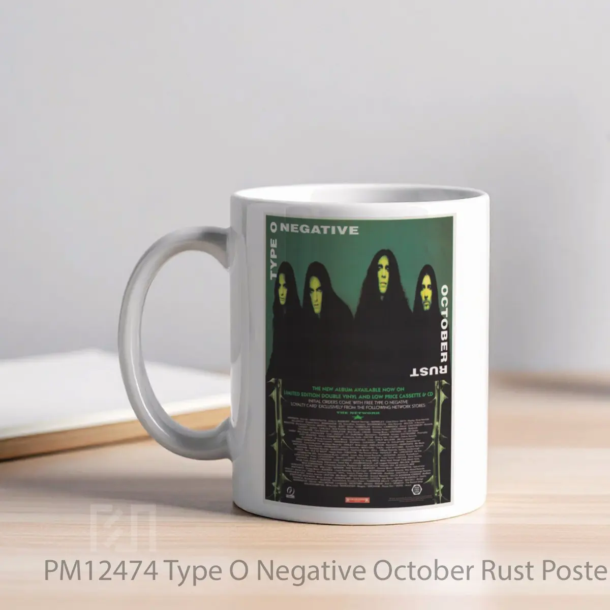 Mug Type O Negative October Rust MPM12474 - All-side / Desain