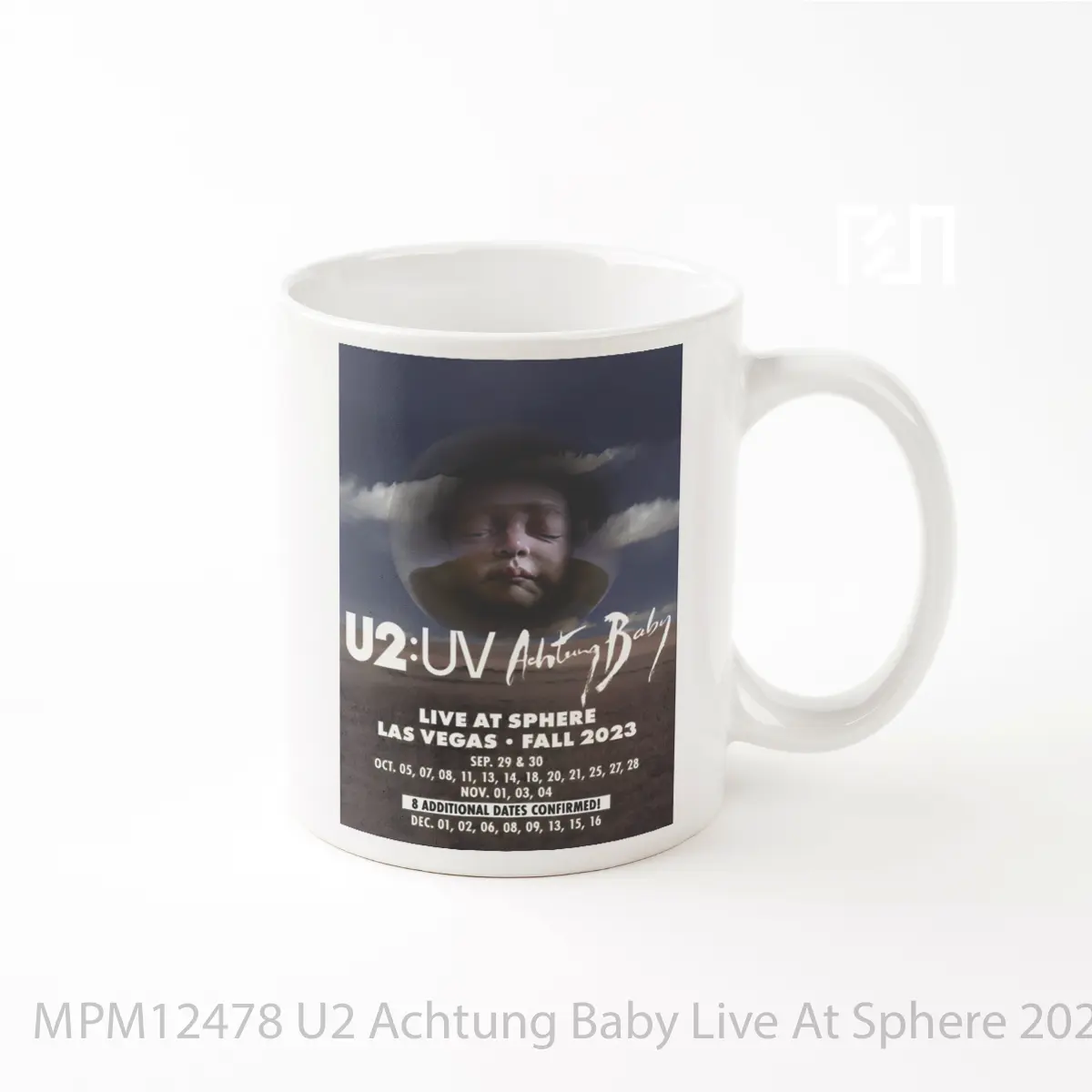 Mug U2 Achtung Baby Live At Sphere 2023 Las Vegas MPM12478