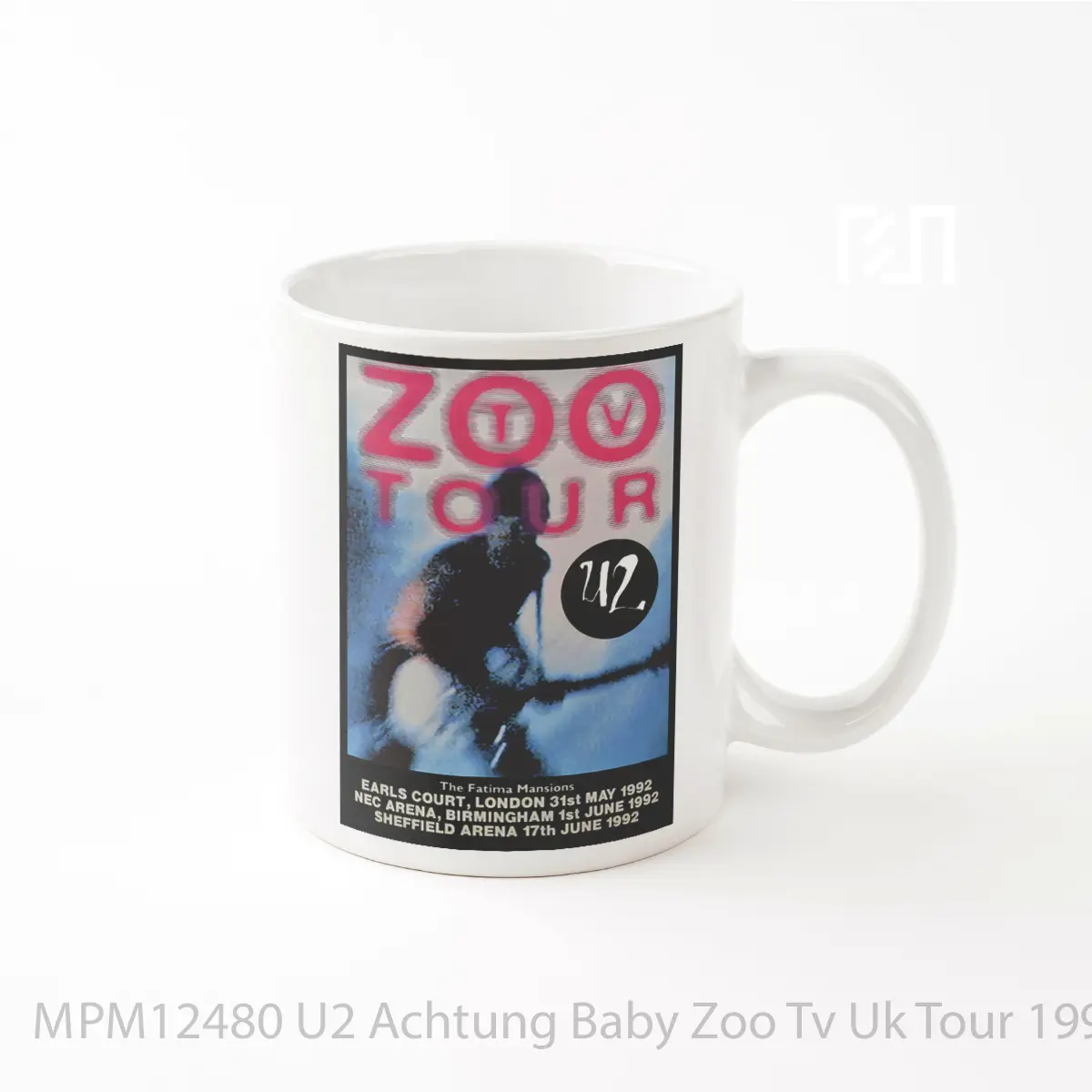 Mug U2 Achtung Baby Zoo Tv Uk Tour 1992 MPM12480