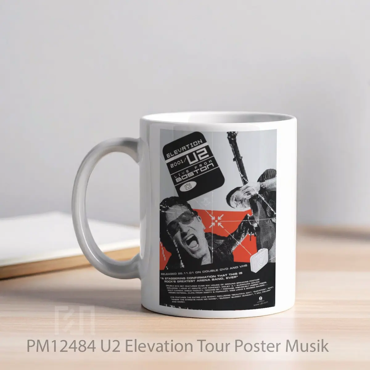 Mug U2 Elevation Tour MPM12484 - All-side / Desain