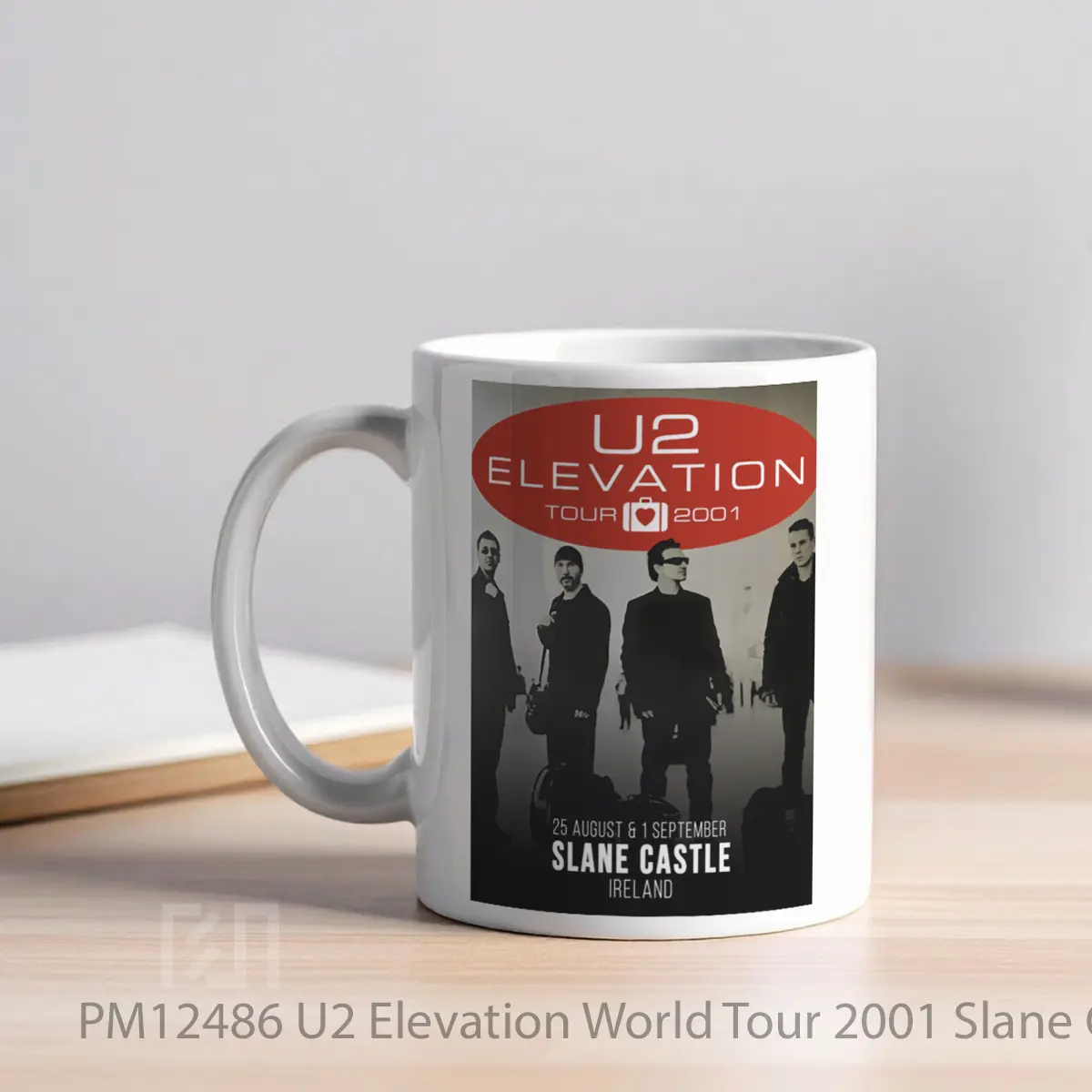 Mug U2 Elevation World Tour 2001 Slane Castle MPM12486 - All-side / Desain
