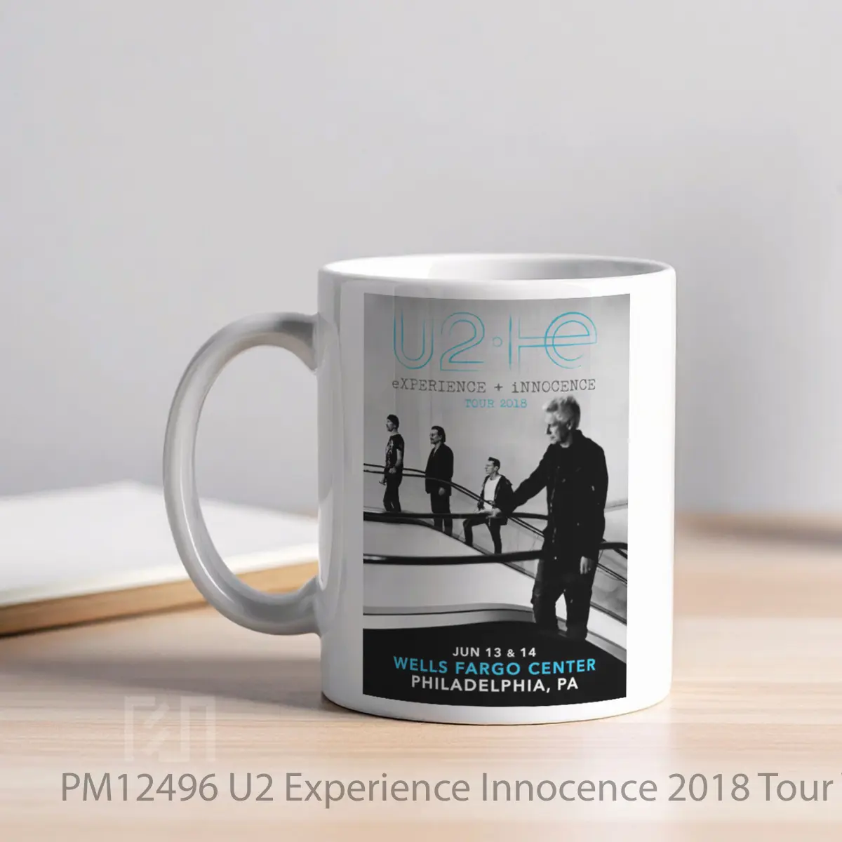 Mug U2 Experience Innocence 2018 Tour Wells Fargo Center MPM12496 - Tampak Tengah